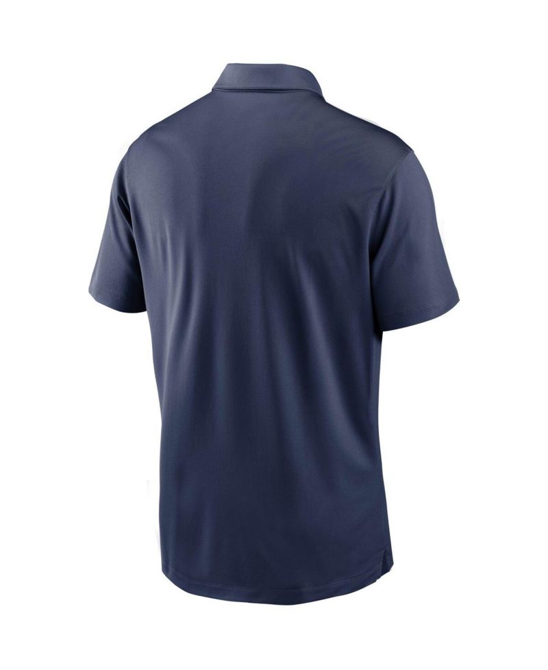 Men's Navy Minnesota Twins Cooperstown Collection Logo Franchise Performance Polo Shirt