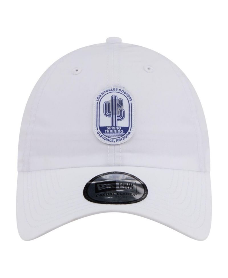 Men's White Los Angeles Dodgers 2026 Spring Training Fan Pack Icon Casual Classic Adjustable Hat
