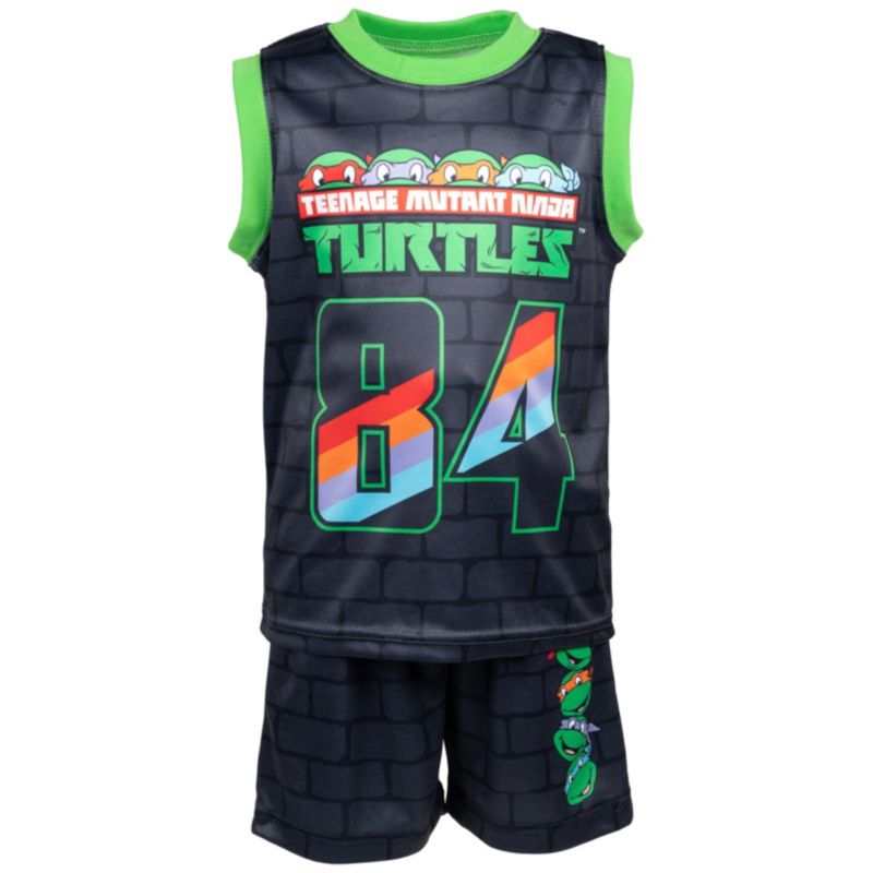 T-Shirt Tank Top and Shorts 3 Piece Outfit Set