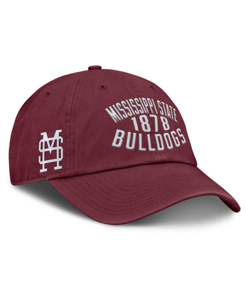 Men's Maroon Mississippi State Bulldogs Archer Adjustable Hat