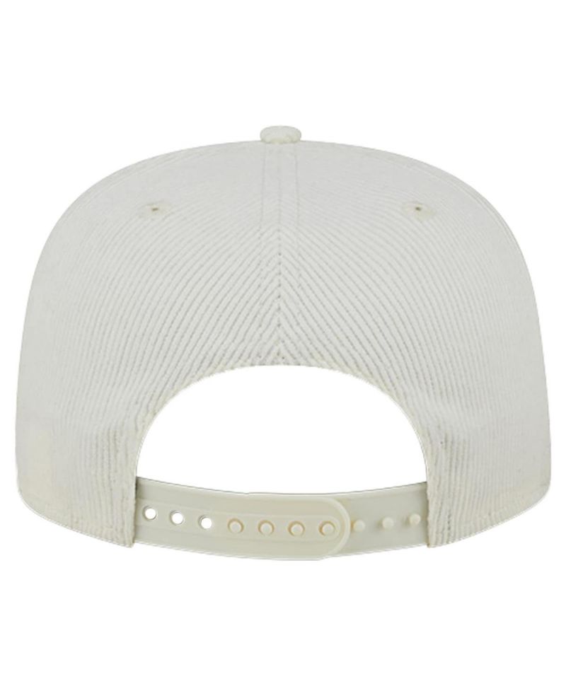 Men's White Nashville SC Throwback Corduroy Golfer Adjustable Hat