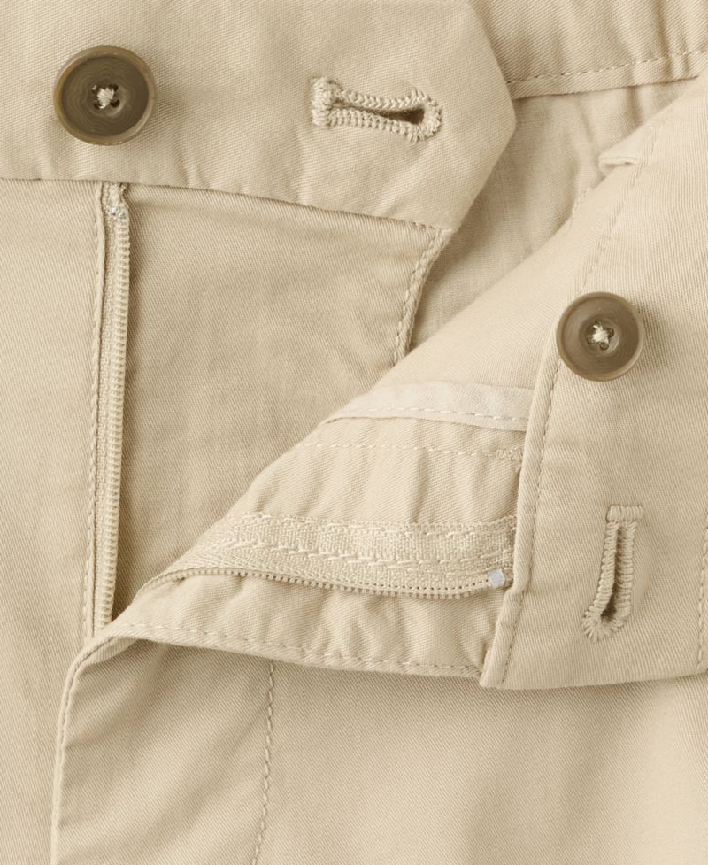 Men's Slim-Fit Chino Cotton 10.12" Bermuda Shorts