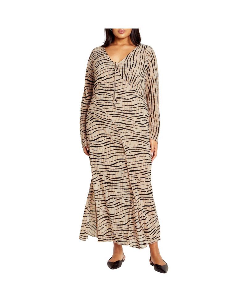 Plus Size Anthea Print Maxi Dress