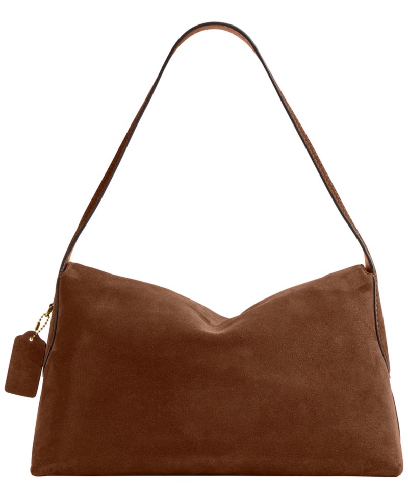 Chelsea Large Suede Shoulder Bag 36