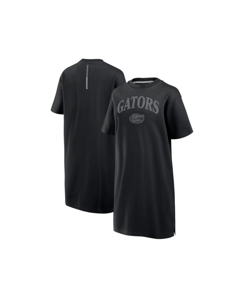Women's Black Florida Gators Elements Go Tri-Blend T-Shirt Dress