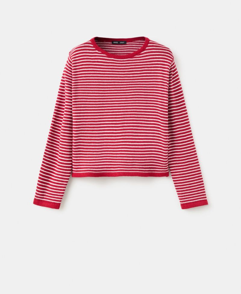 Women's Knit Striped Sweater