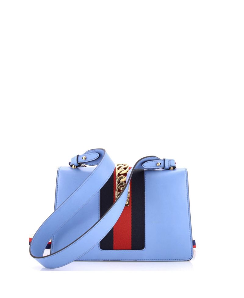 Small Sylvie Shoulder Bag Leather