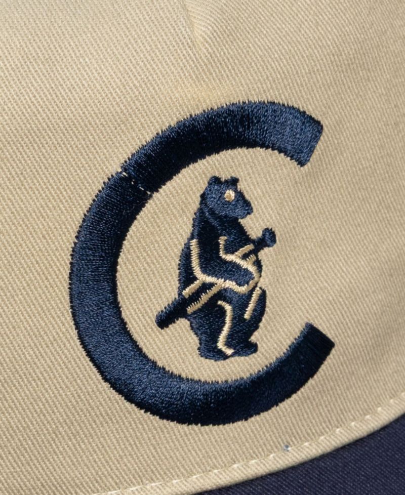 Men's Cream Chicago Cubs Retro Roots Deadstock Cooperstown Snapback Hat