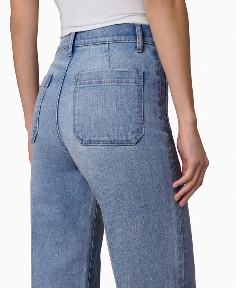 Women's The Mia Patch Pocket High-Rise Wide Jeans