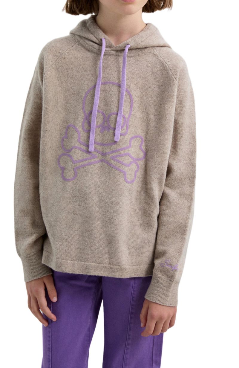 Kids Skull Hoodie Tricot
