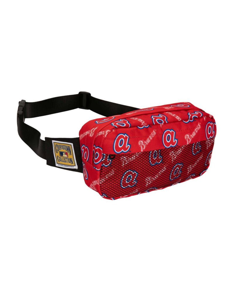 Atlanta Braves Cooperstown Collection Team Logo Fanny Pack