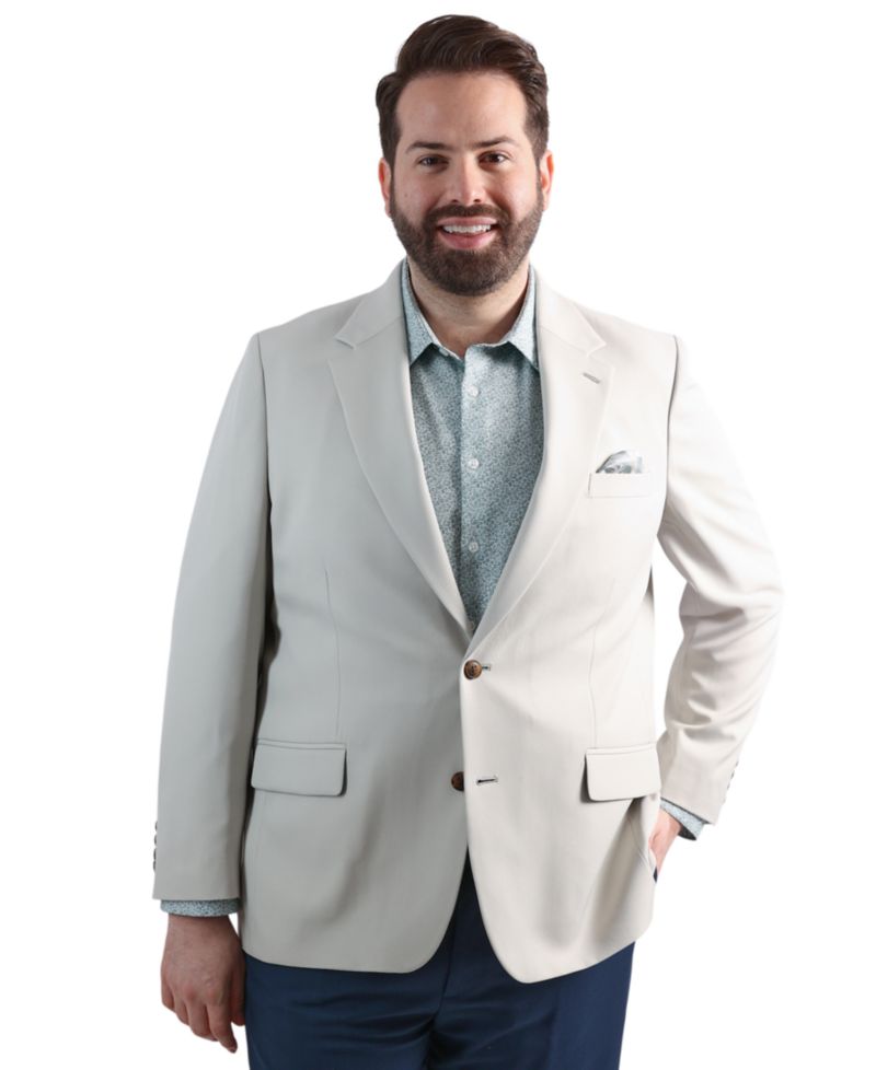 Men's Big & Tall Active Series Classic Blazer
