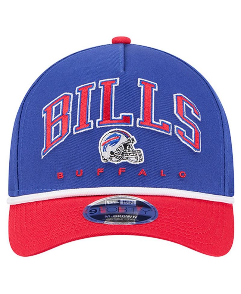 Men's Royal Buffalo Bills Arch COOLERA 9FORTY A-Frame Adjustable Hat