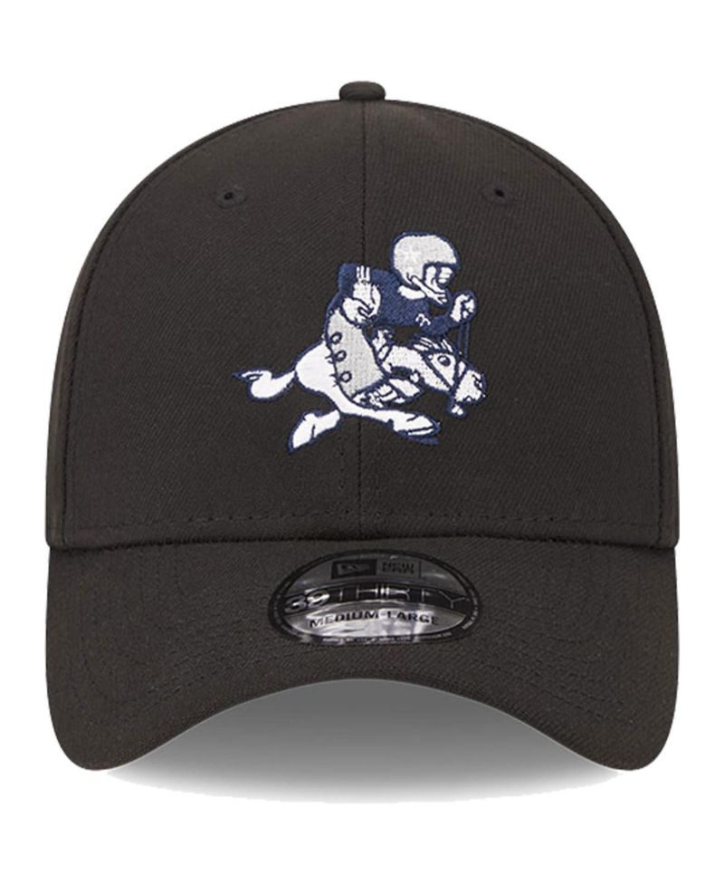 Men's Black Dallas Cowboys Retro Joe Main 39THIRTY Flex Hat