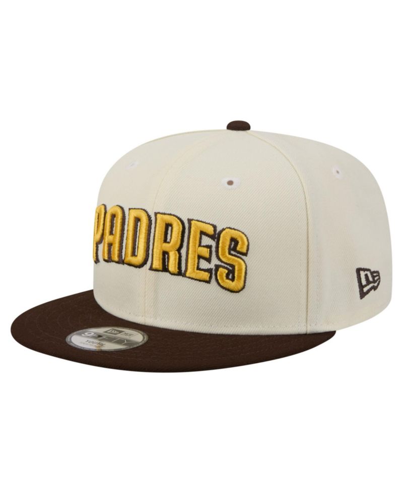 Big Boys and Girls White San Diego Padres Two-Tone 9FIFTY Snapback Hat