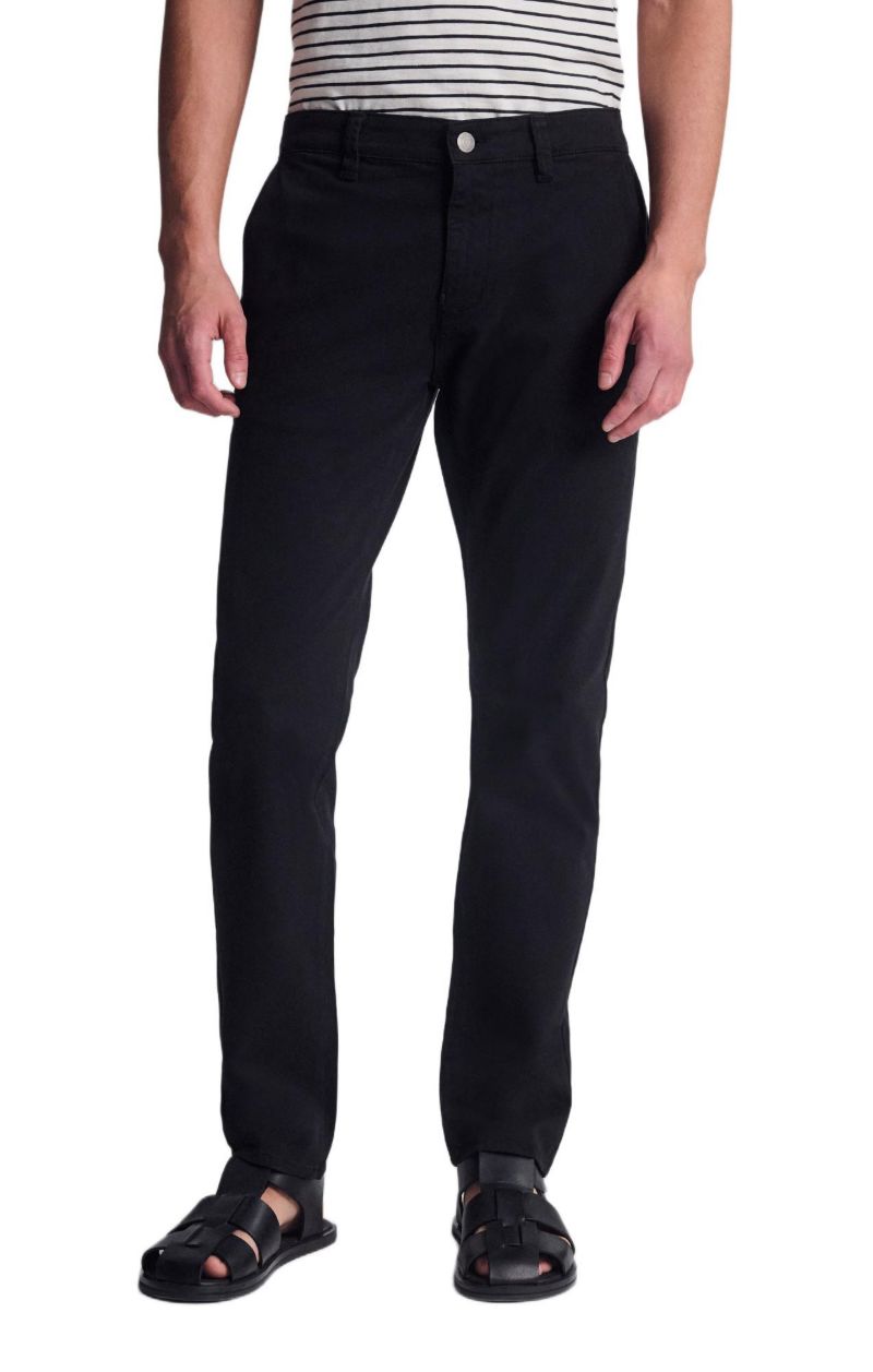 Men's Milton Slim Straight Chino In Casual Twill Pants