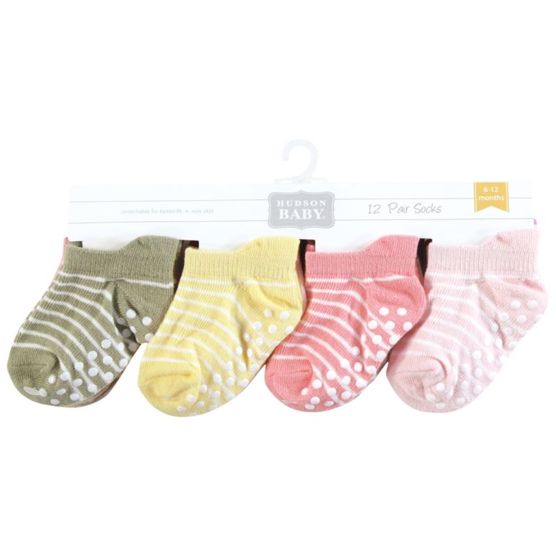 Baby Girls Hudson Non-Skid No-Show Socks
