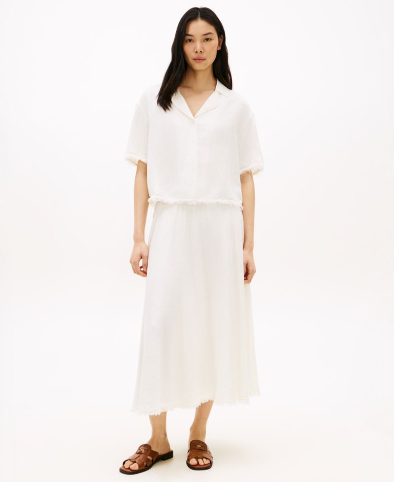 Women's Pull-On Midi Skirt