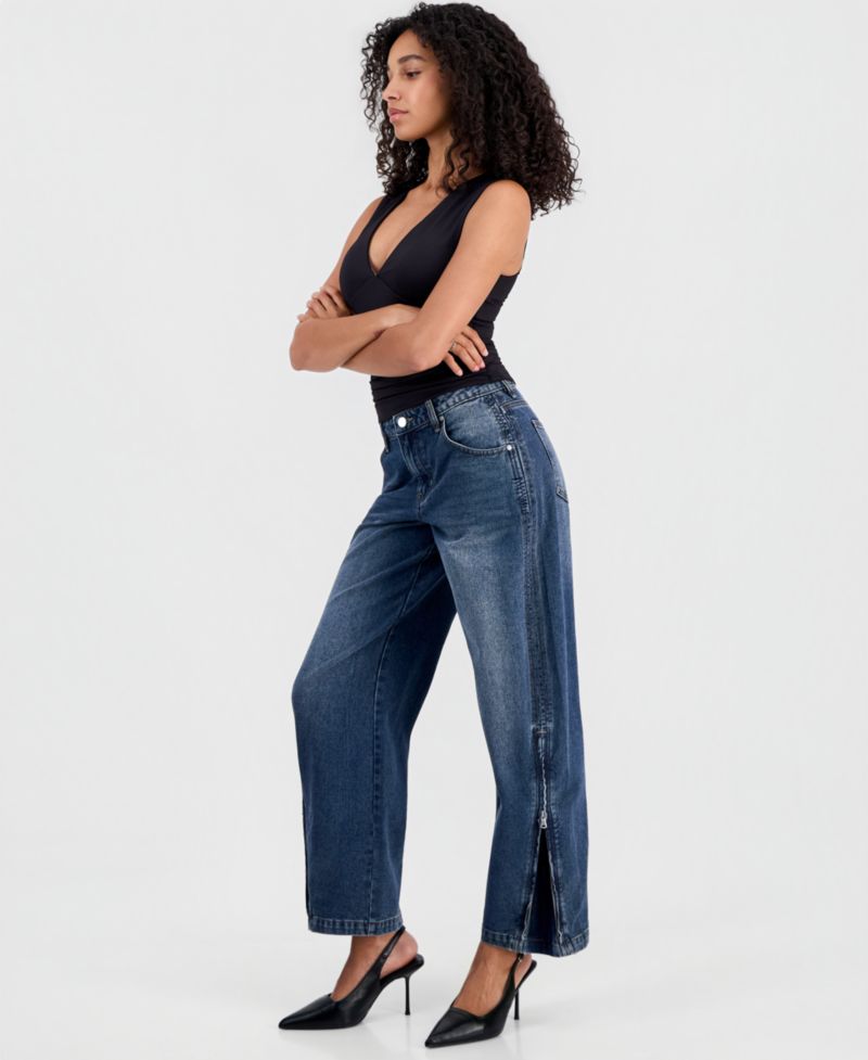 Women's High-Rise Barrel Jeans