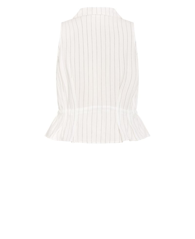 Women's Eva Stripe Relaxed Vest