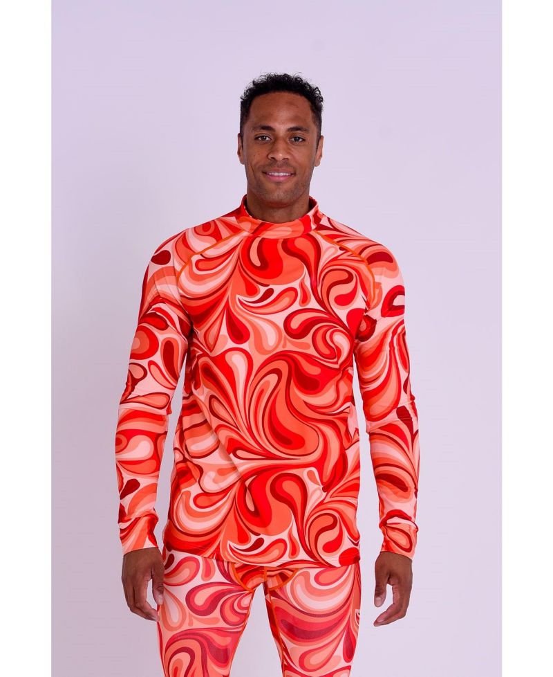 Clothing Men's Baselayer Top - Shagadelic Baby!