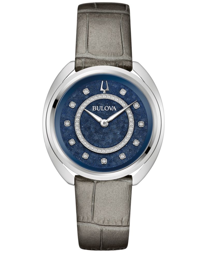 Women's Duality Diamond (1/8 ct. t.w.) Stainless Steel Bracelet Watch Box Set 34mm