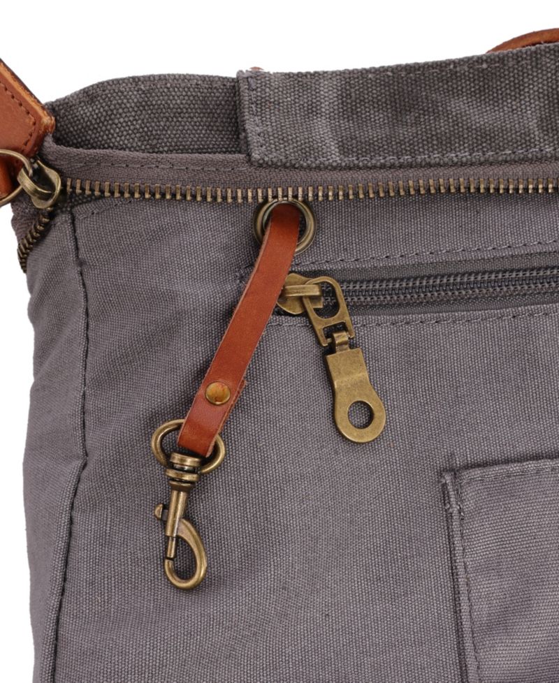Redwood Canvas Crossbody Bag