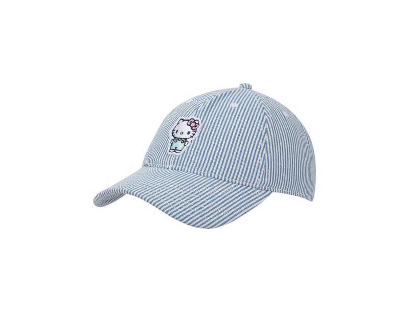 Embroidered Character Women's Denim Unstructured Baseball Cap