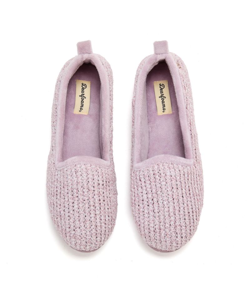Women's Rachel Marled Chenille Closed Back House Slipper