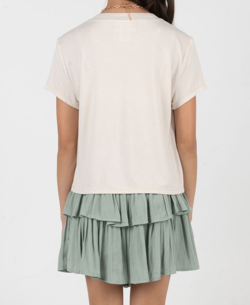 Girls' 7-12 Short-Sleeve T-Shirt and Skort, 2-Piece Set