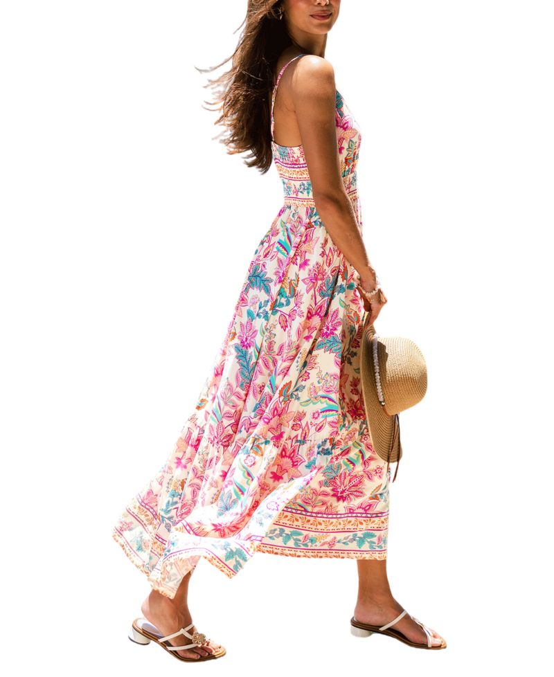 Women's Cherubim Paisley Maxi Beach Dress
