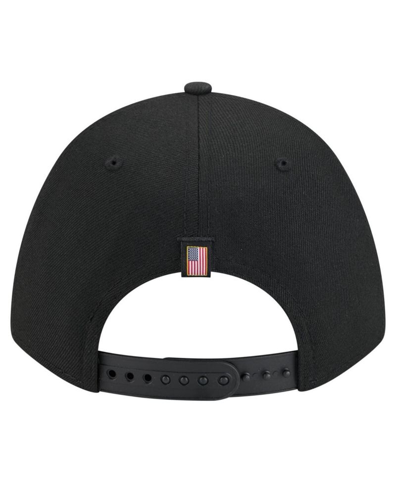 Men's Black Arizona Diamondbacks American Flag 9FORTY M-Crown A-Frame Adjustable Hat