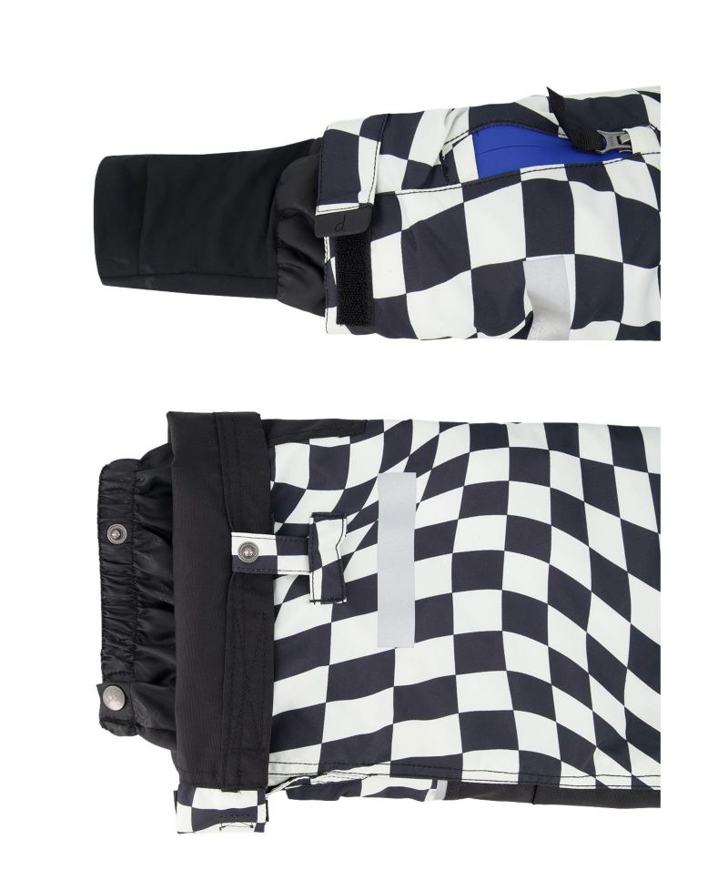 Little and Big Boy 6-16 Two Piece Teknik Snowsuit Checkered Print