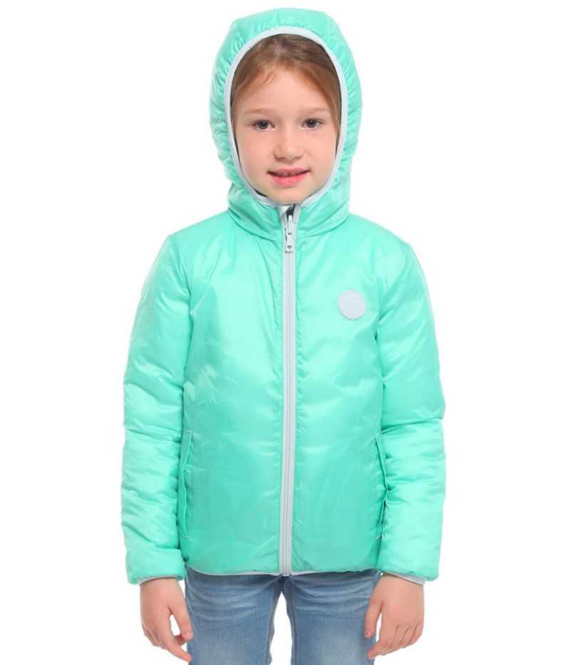 Girls Reversible Lightweight Puffer Jacket