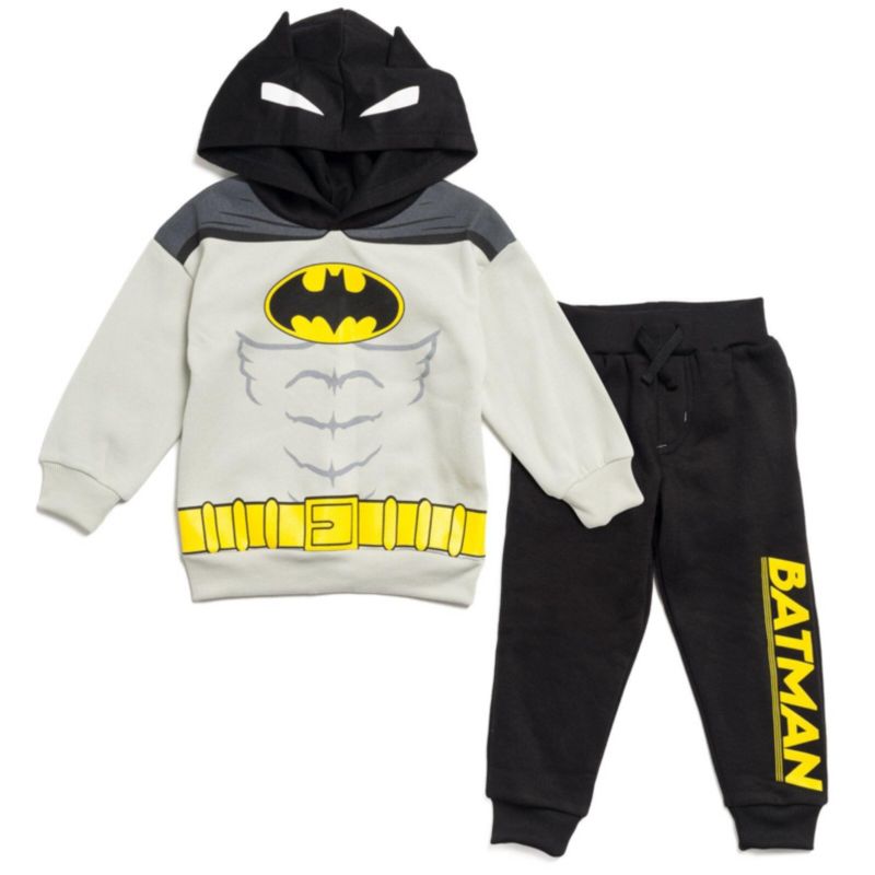 Toddler Boys ( 2T-5T) Fleece Pullover Hoodie and Pants Outfit Set