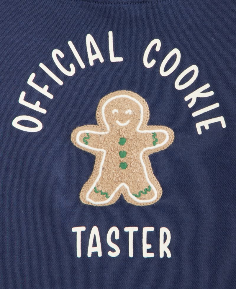 Baby Boys' 3M-24M Mix & Match Long-Sleeve Cookie Taster T-Shirt