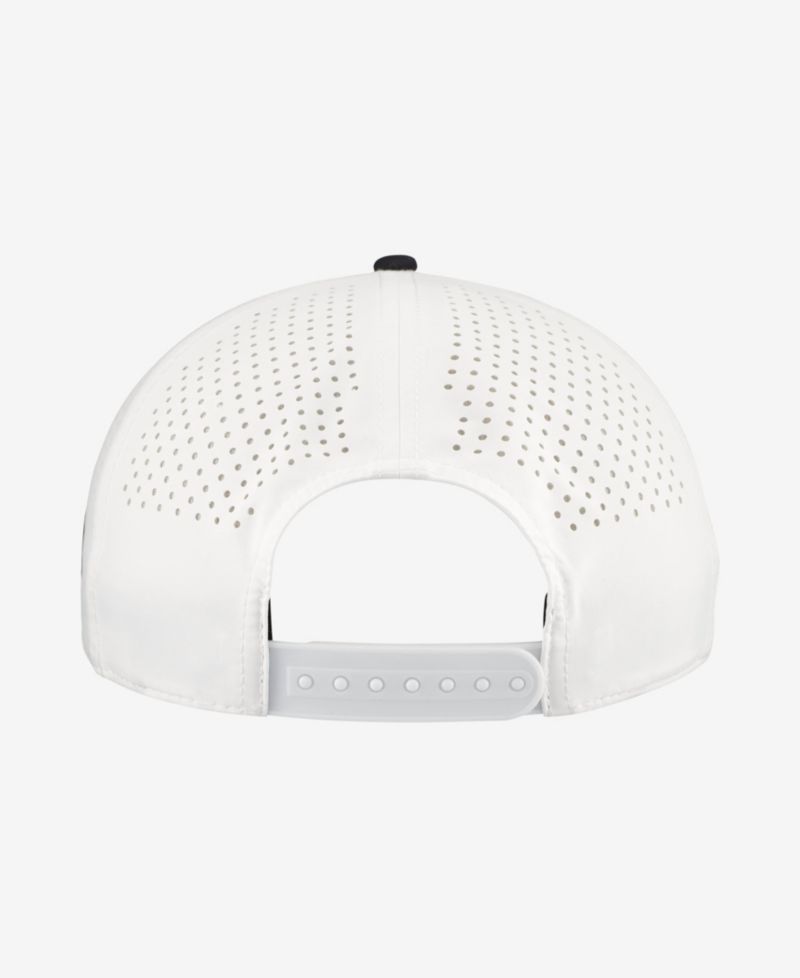 Men's White/Black Nebraska Huskers Classic Adjustable Rope Hat