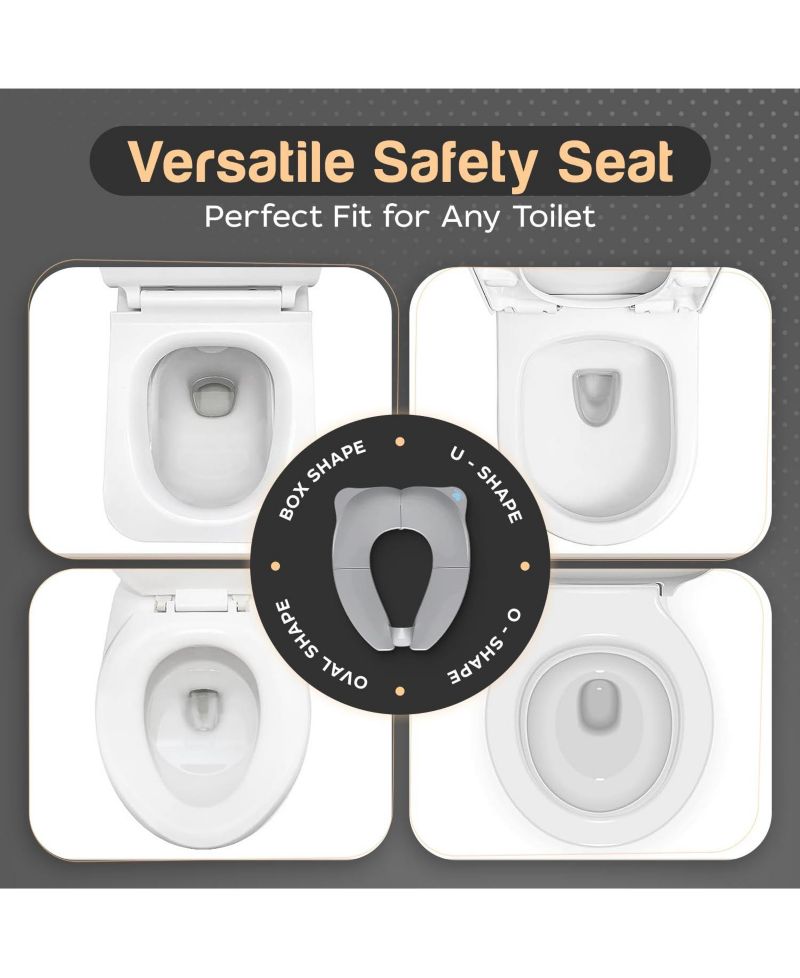 | Folding Travel Toilet Seat Trainer (White)