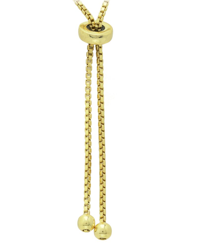Cubic Zirconia Marquise Bolo Bracelet