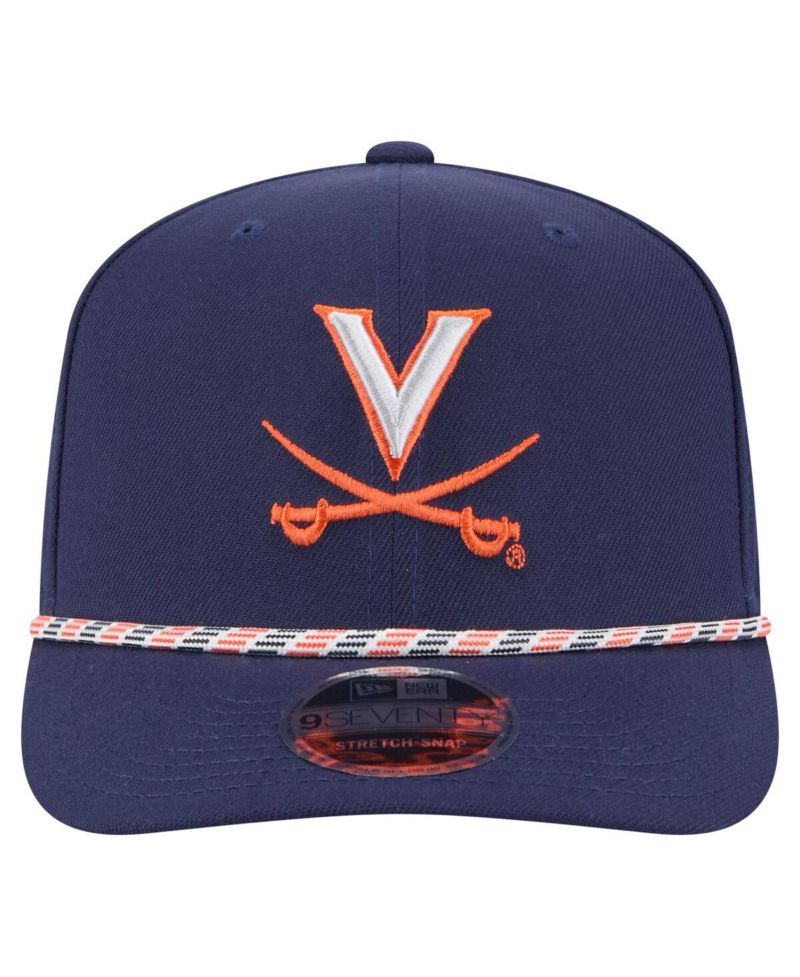 Men's Navy Virginia Cavaliers Gameday Multi-Rope 9SEVENTY Stretch Snap Hat