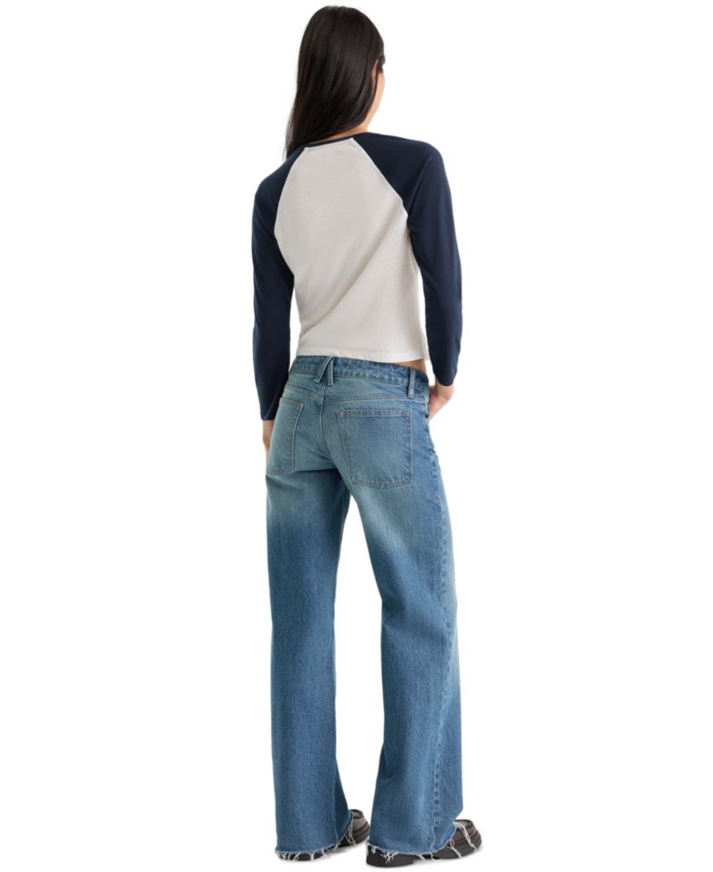 Women's Vintage Low-Loose Slouchy Jeans