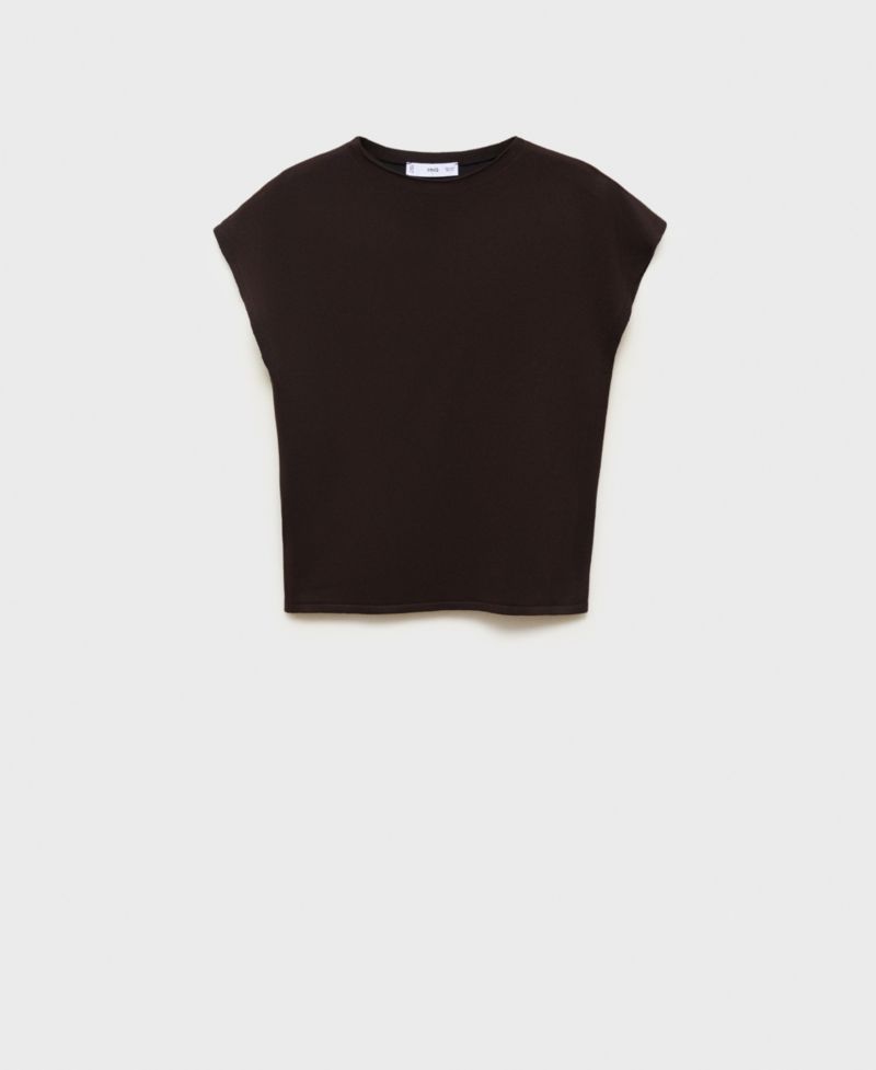 Women's Sleeveless Fine Knit Sweater