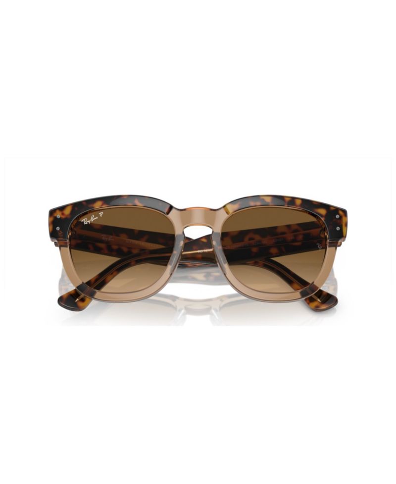 Mega Hawkeye Polarized Sunglasses, Gradient RB0298S, Exclusively Ours