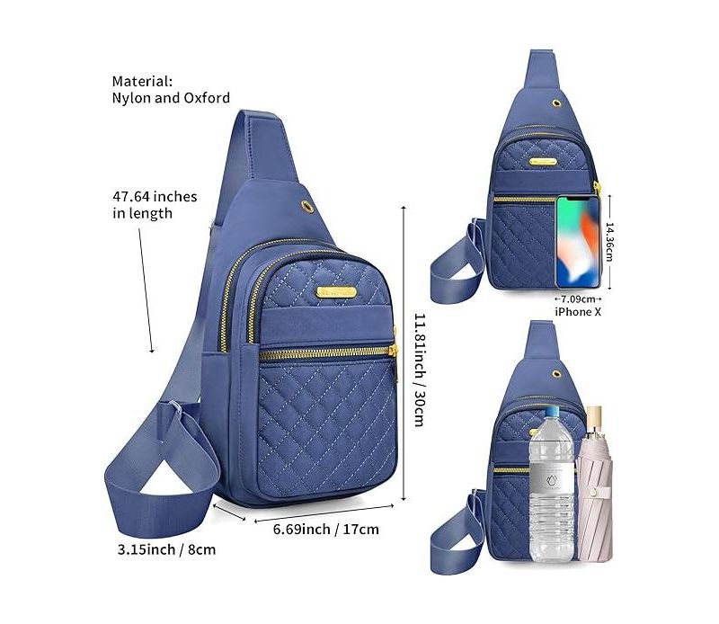 Small Sling Bag For Women Men Casual Crossbody Sling Backpack
