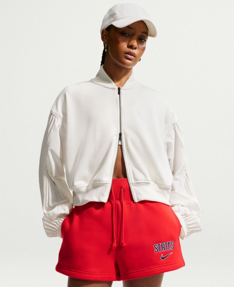 USMNT Soccer Phoenix High-Waisted Shorts