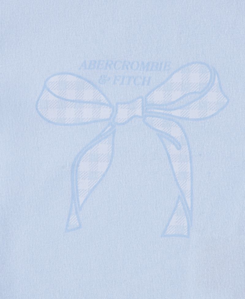Toddler Girls' 2T-5T Gingham Bow Classic Short-Sleeve T-shirt