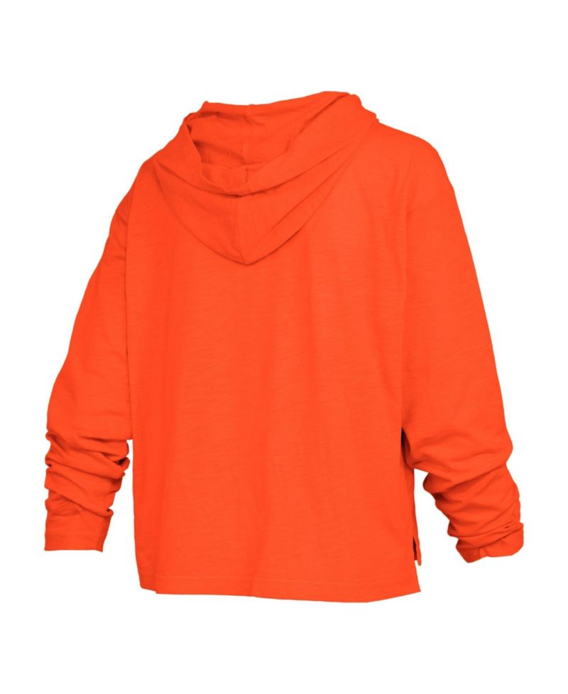 Women's Nelson Oregon State Beavers Hooded Long Sleeve Slub T-Shirt
