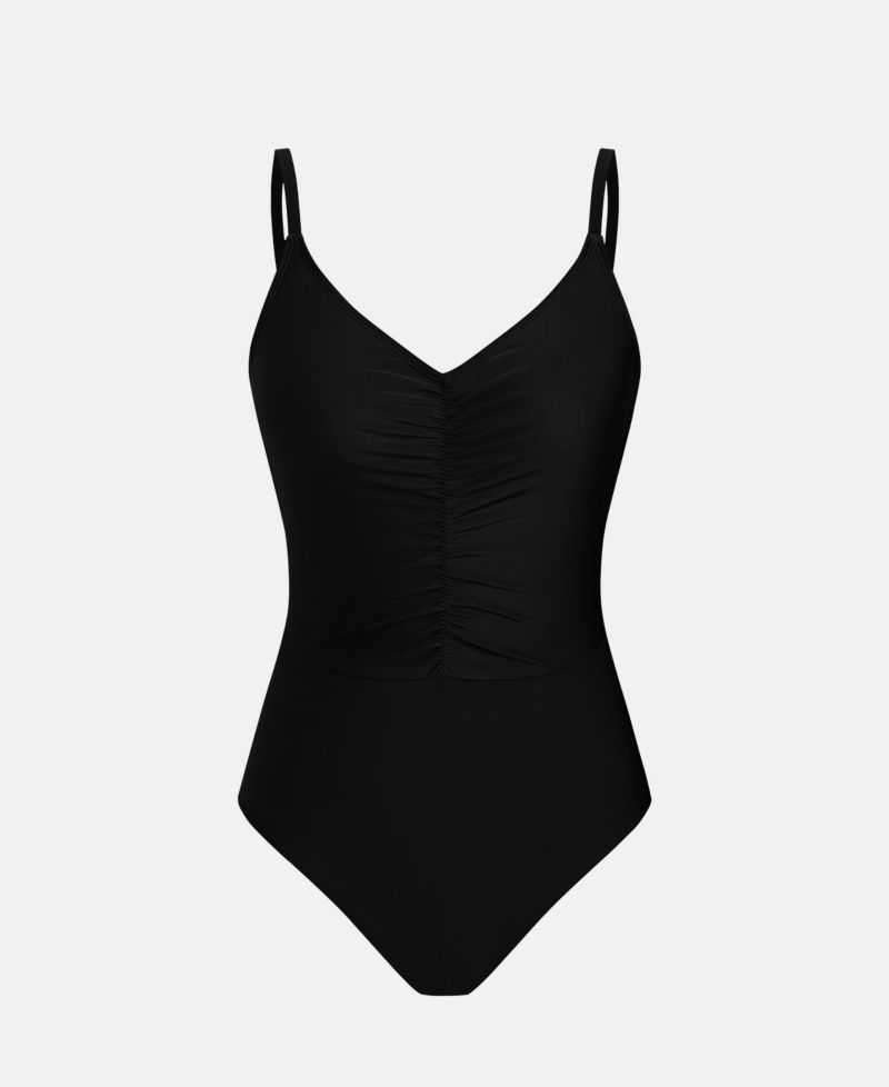 Women's One-Piece Swimsuit with Ruched Front