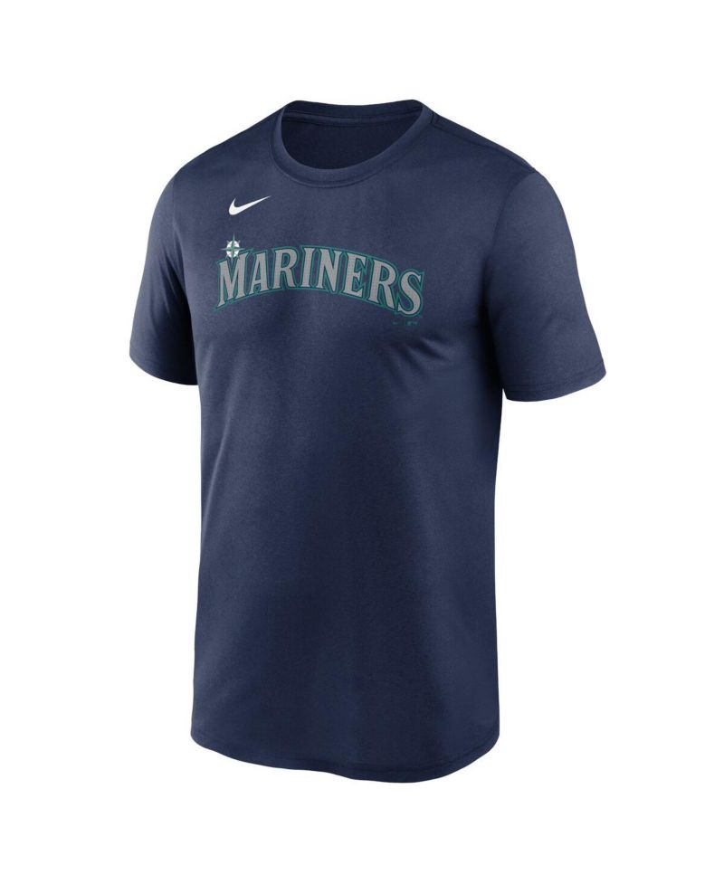 Men's Navy Seattle Mariners Fuse Legend T-Shirt