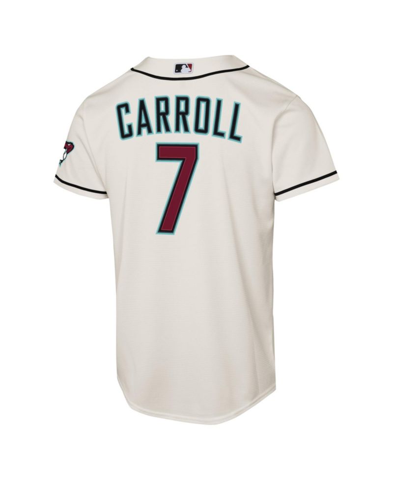 Big Boys and Girls Corbin Carroll Cream Arizona Diamondbacks Home Stadium Jersey